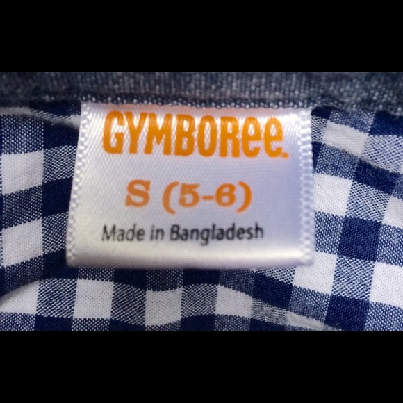 ⚽️Boys Blue Button Up Top⚽️ - Picture 3 of 3